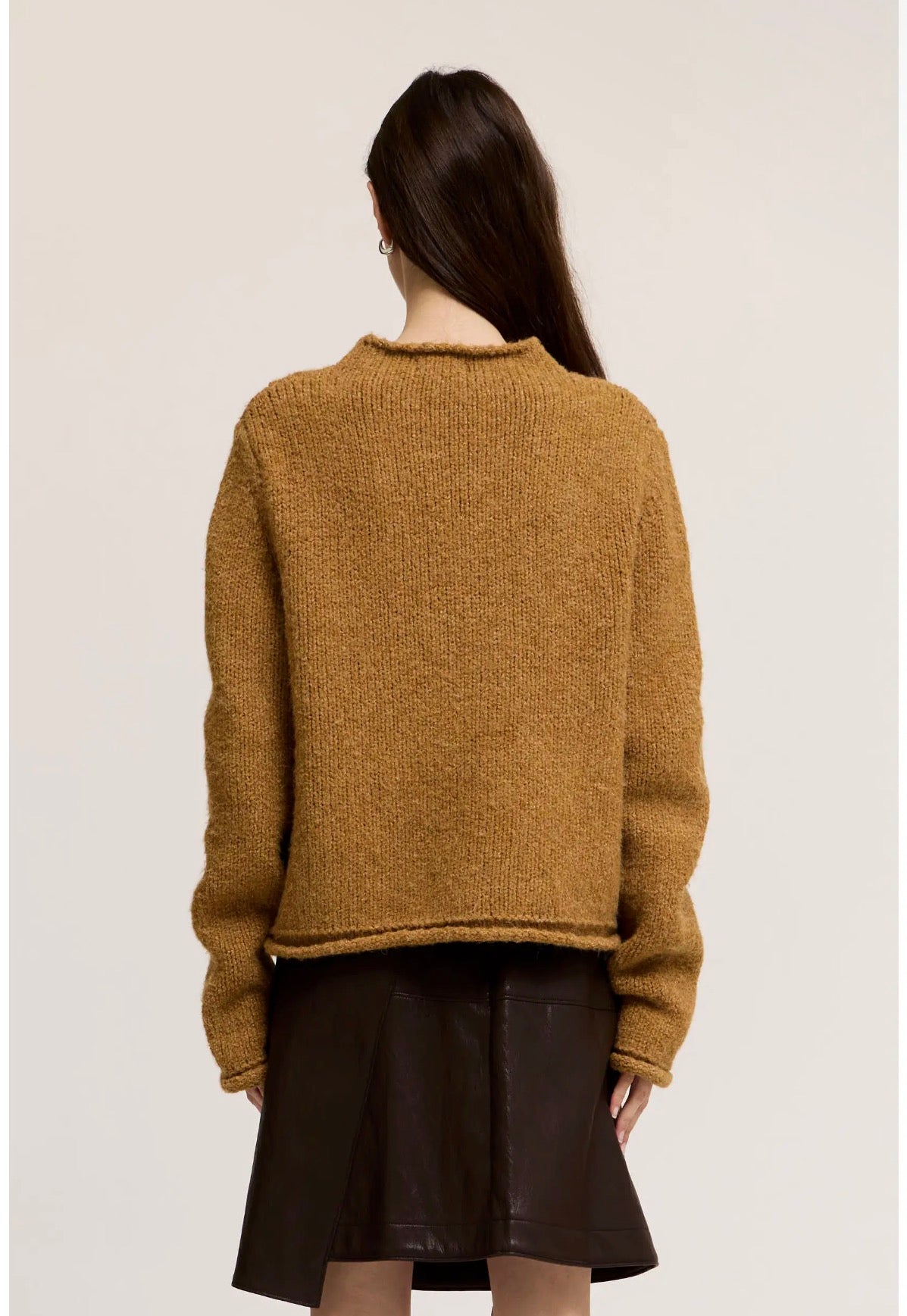 Rolled Edge Sweater